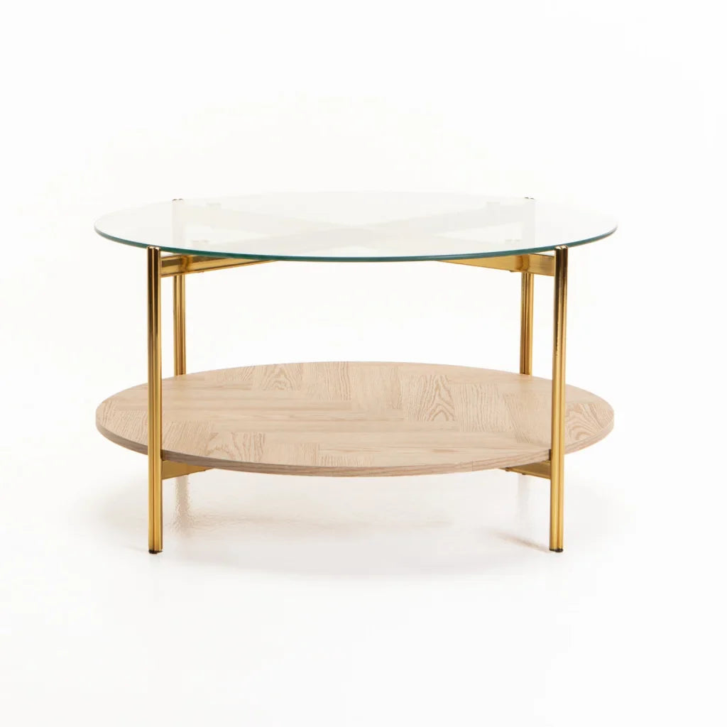 AMORE 80cm ROUND COFFEE TABLE