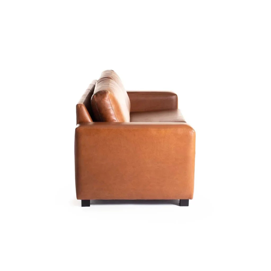 ANTONIO GENUINE LEATHER 3 SEATER COUCH