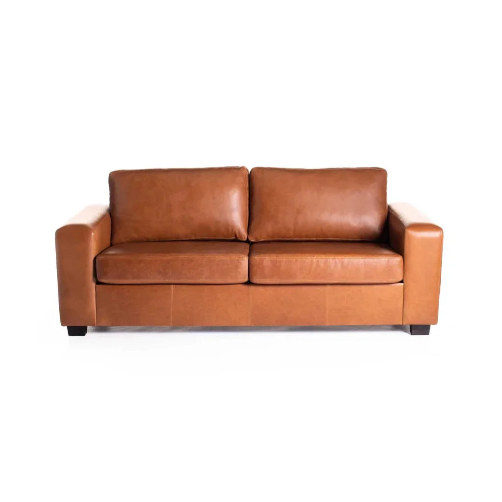 ANTONIO GENUINE LEATHER 3 SEATER COUCH