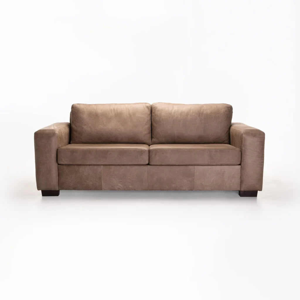 ANTONIO GENUINE LEATHER 3 SEATER COUCH