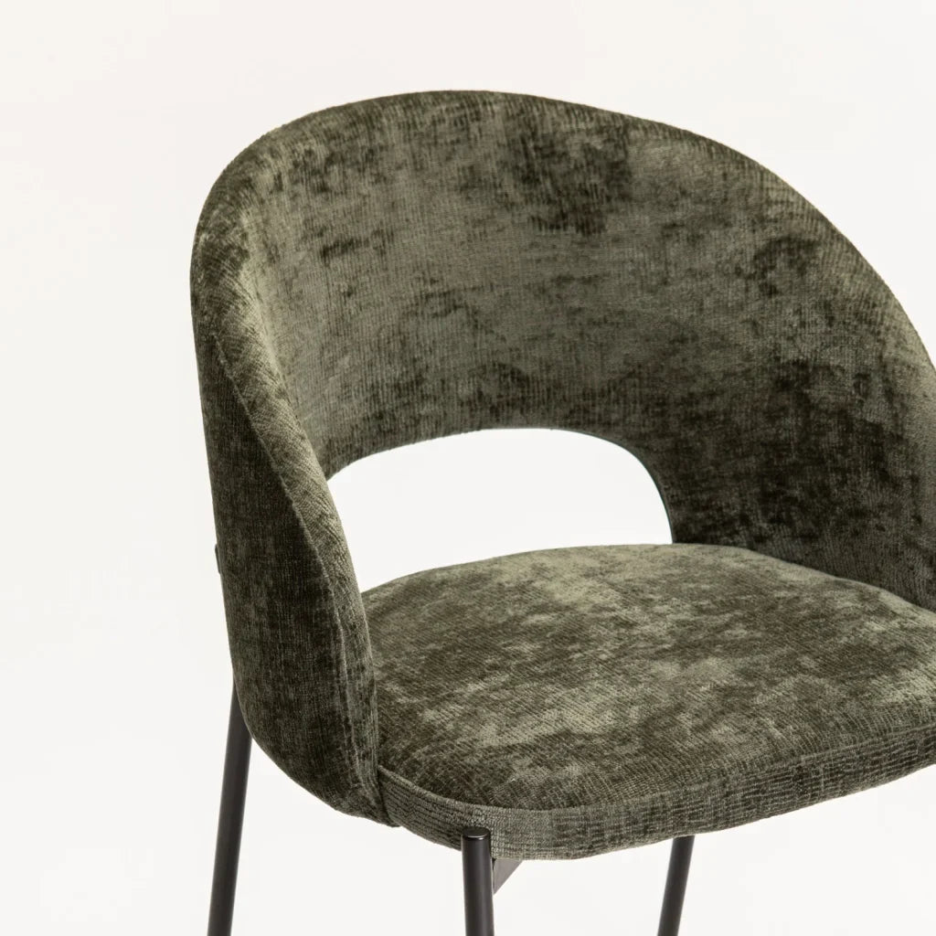 AZURI FABRIC DINING CHAIR