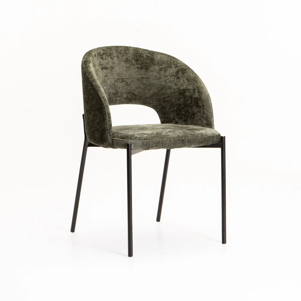 AZURI FABRIC DINING CHAIR