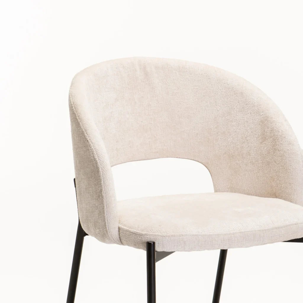 AZURI FABRIC DINING CHAIR