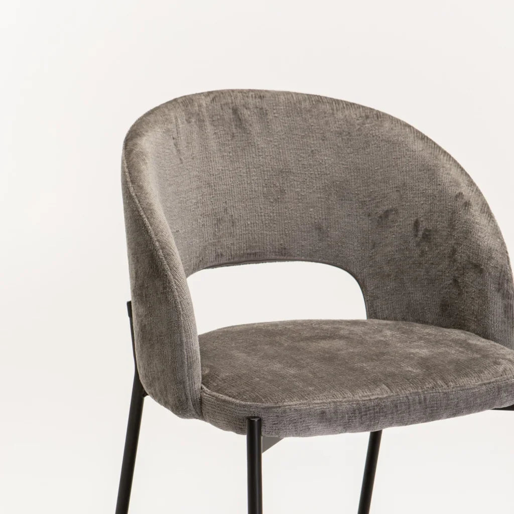 AZURI FABRIC DINING CHAIR