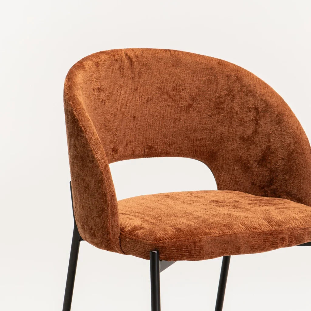 AZURI FABRIC DINING CHAIR