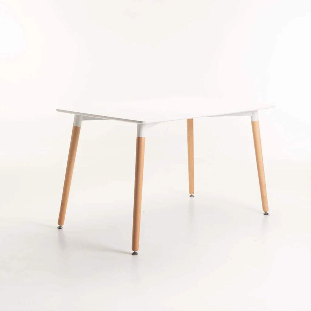 BETTY WOODEN LEG DINING TABLE