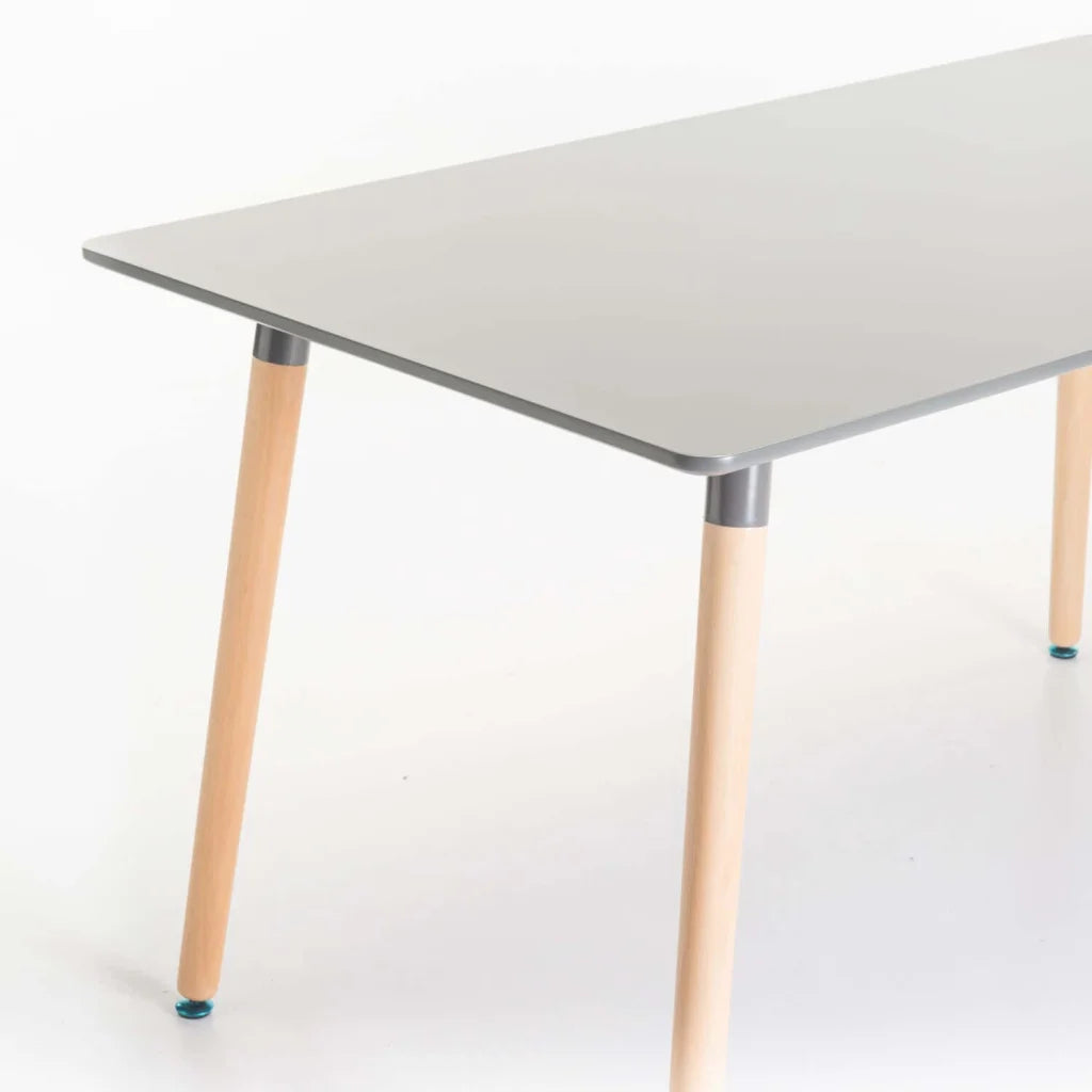 BETTY WOODEN LEG DINING TABLE