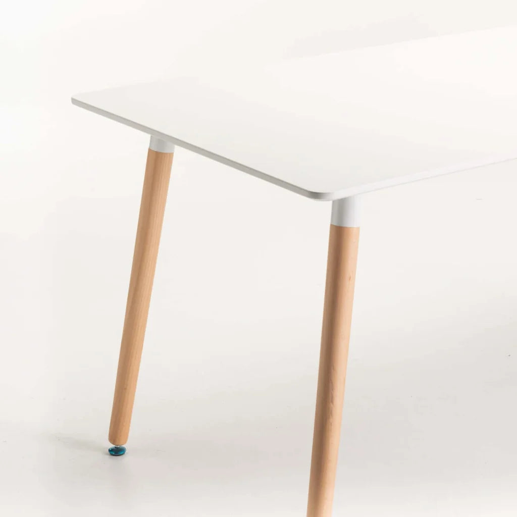 BETTY WOODEN LEG DINING TABLE