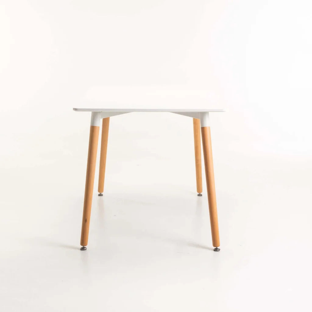 BETTY WOODEN LEG DINING TABLE