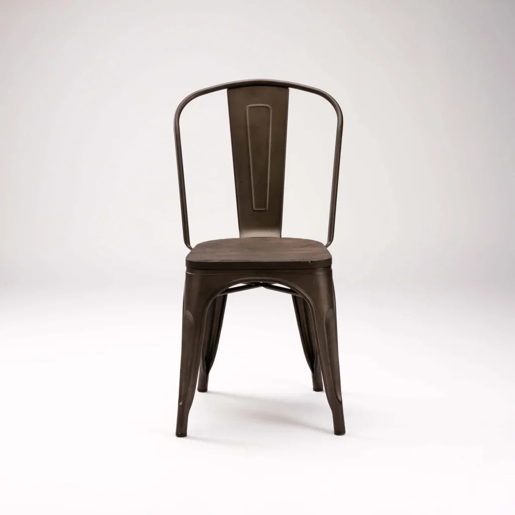 BRONX DINING CHAIR WITH WOOD