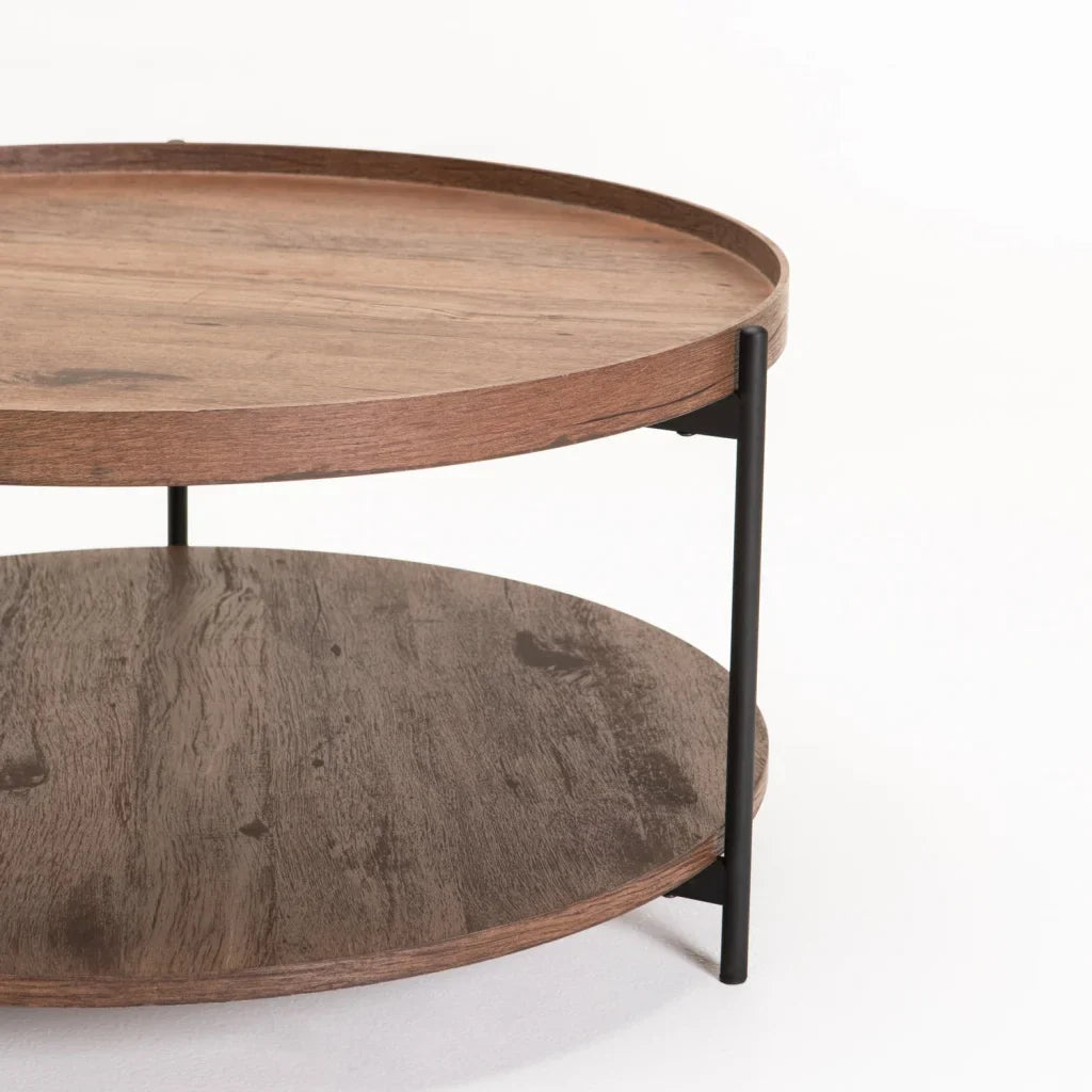DAISY 80cm ROUND COFFEE TABLE
