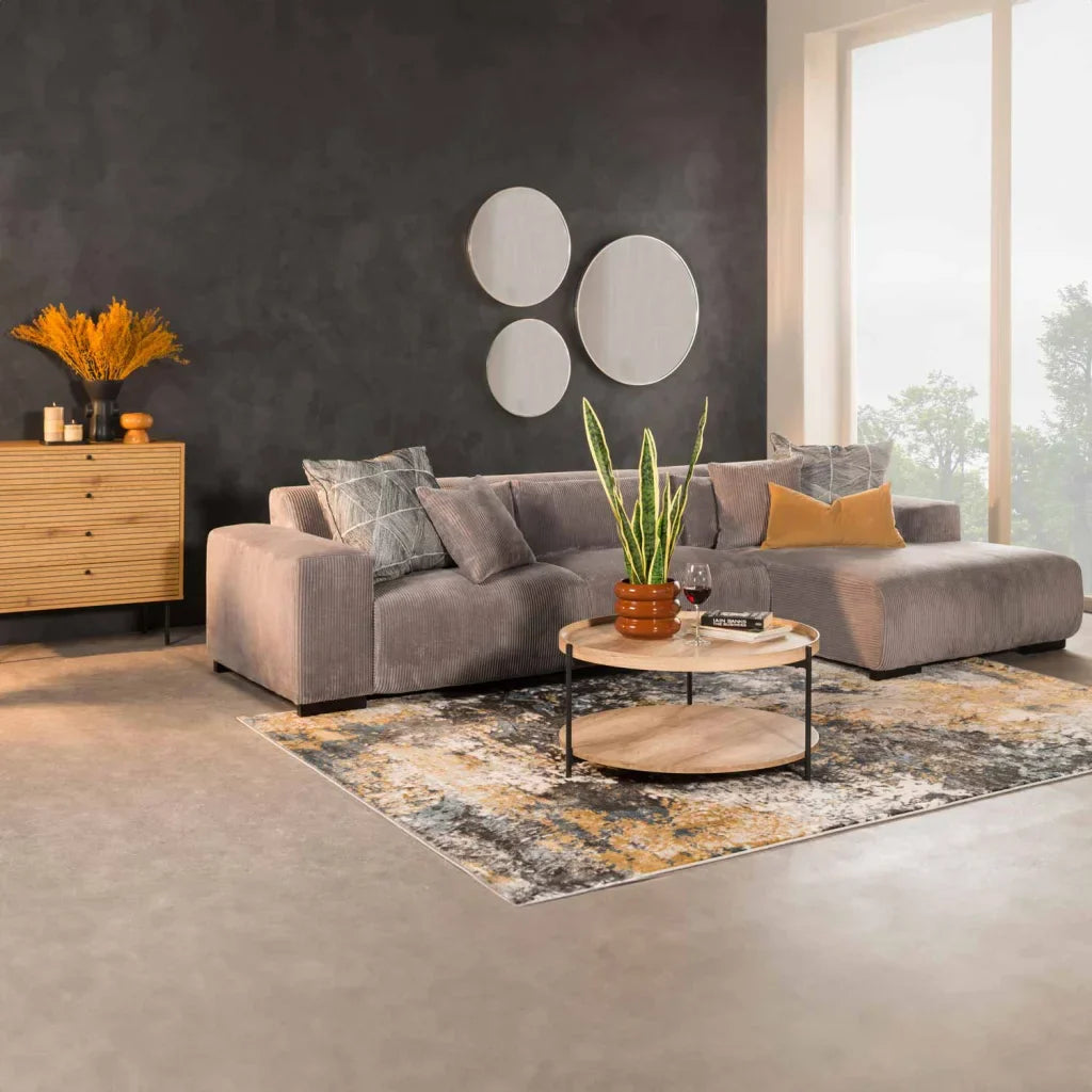 DAISY 80cm ROUND COFFEE TABLE