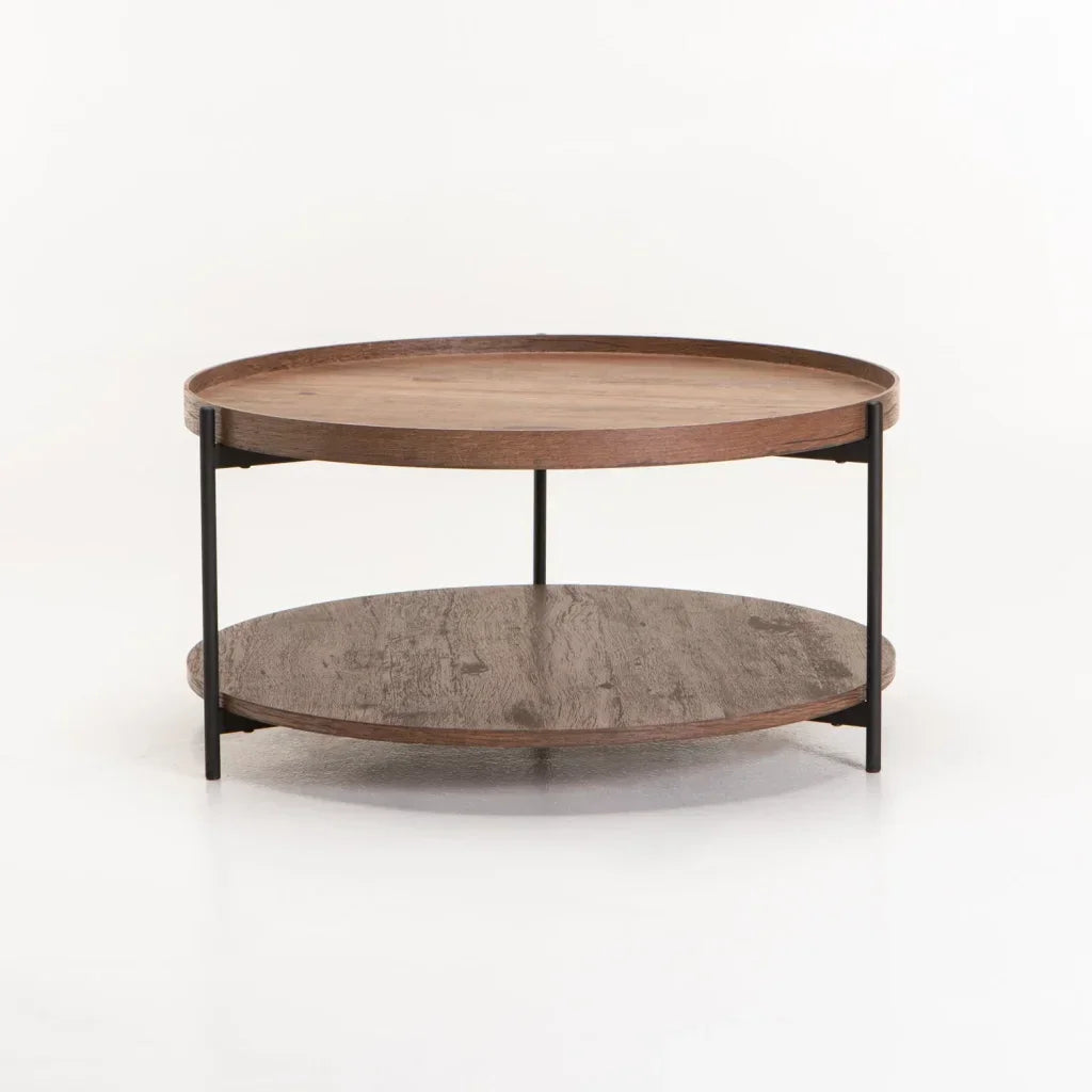 DAISY SIDE TABLE & COFFEE TABLE COMBO - Walnut