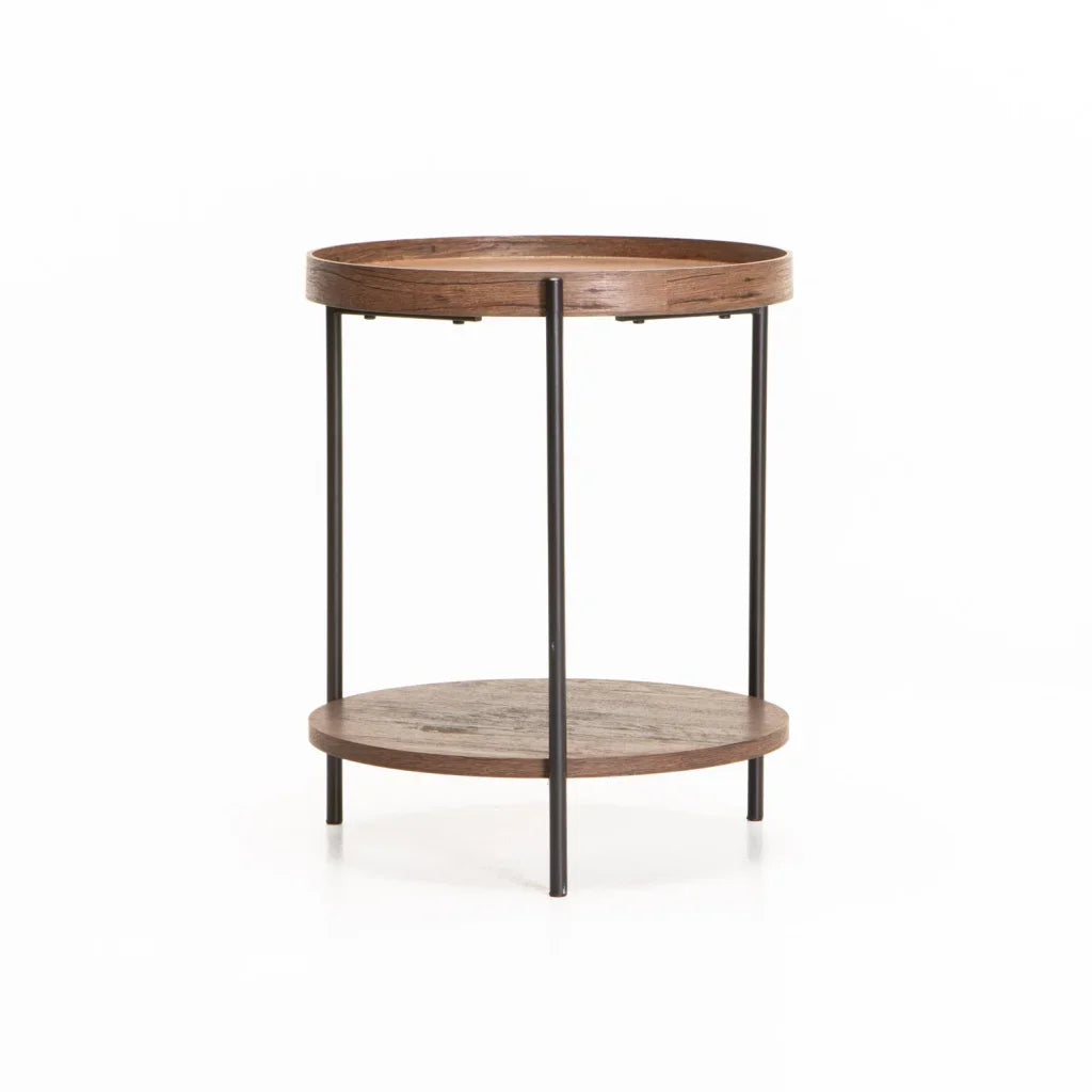 DAISY SIDE TABLE & COFFEE TABLE COMBO - Walnut