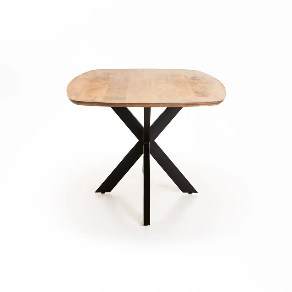 DAL DANISH OVAL SOLID WOOD DINING TABLE