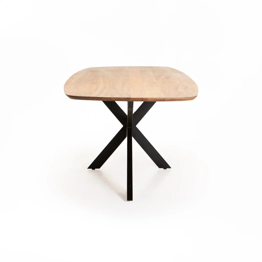 DAL DANISH OVAL SOLID WOOD DINING TABLE