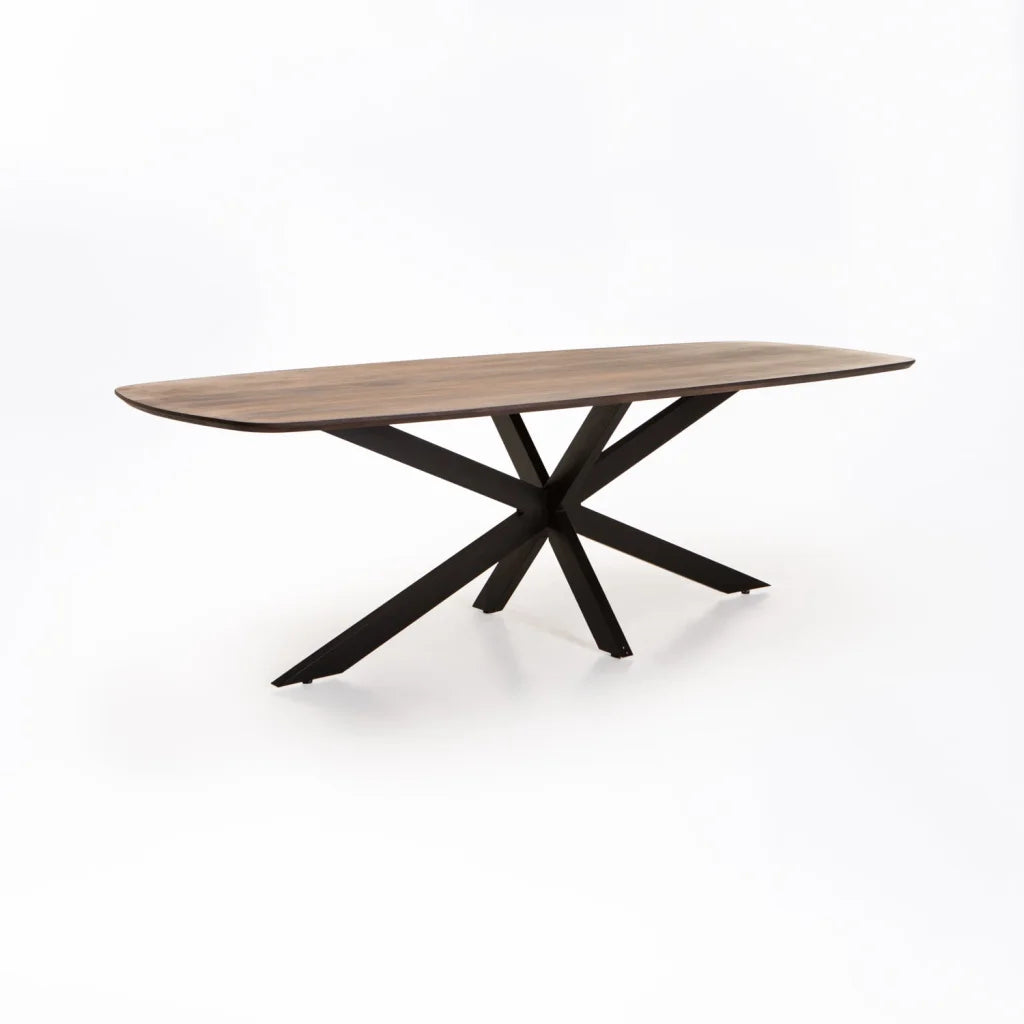DAL DANISH OVAL SOLID WOOD DINING TABLE
