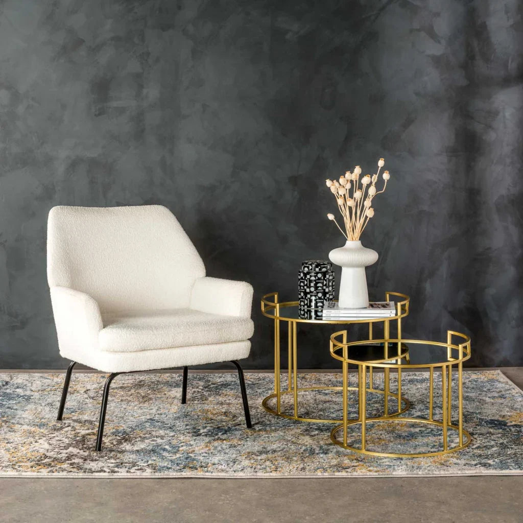 JETT BOUCLÉ FABRIC CHAIR