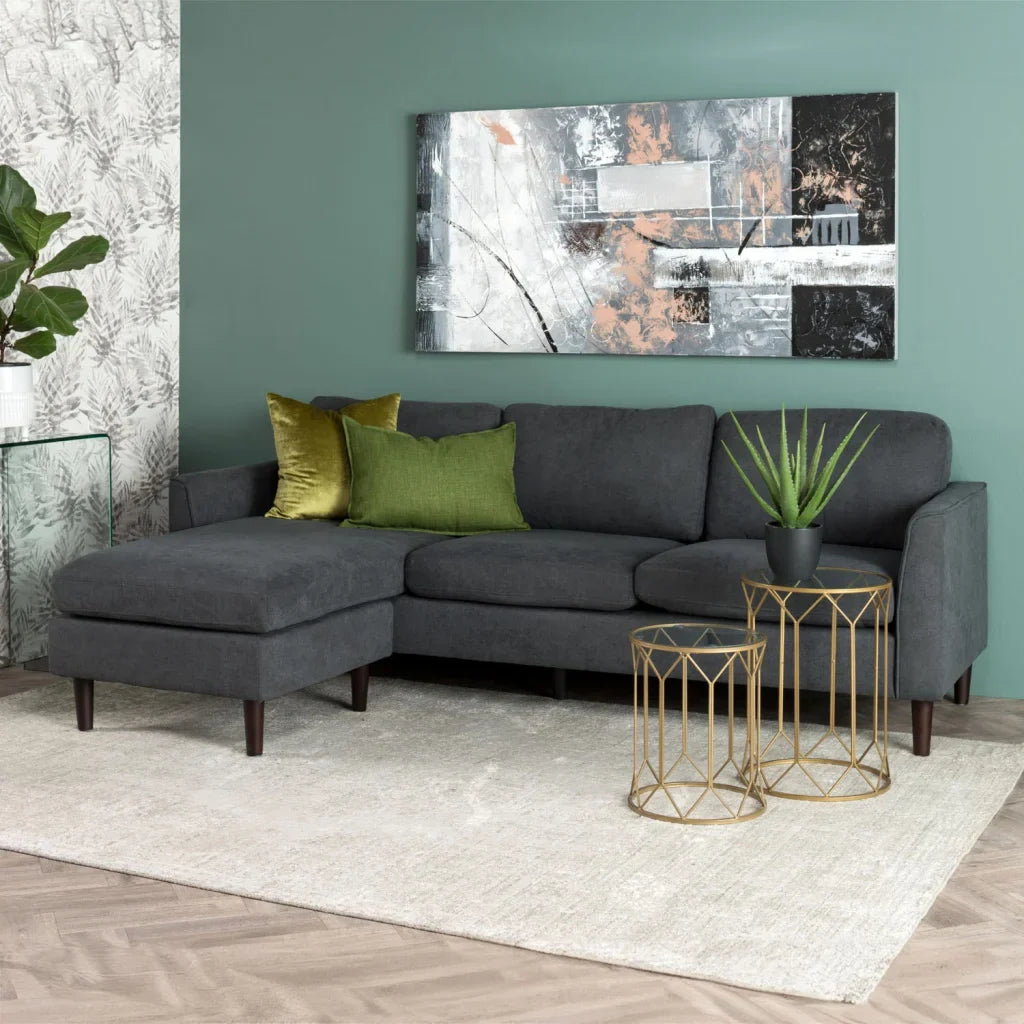 JOEY FABRIC CORNER CHAISE