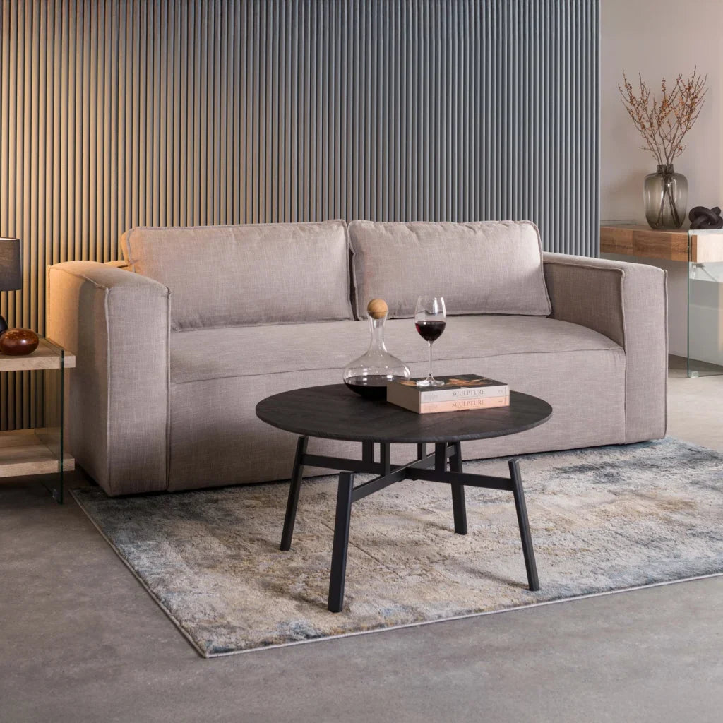 KYLO FABRIC 3 SEATER COUCH