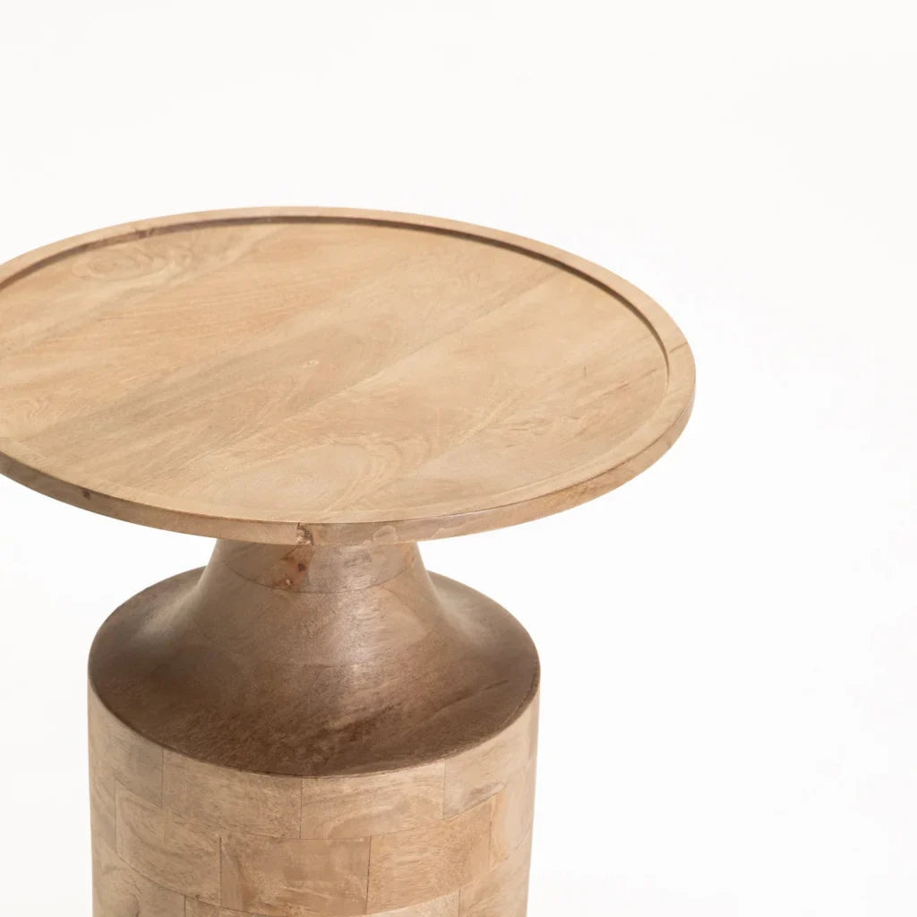 LASA SOLID WOOD SIDE TABLE