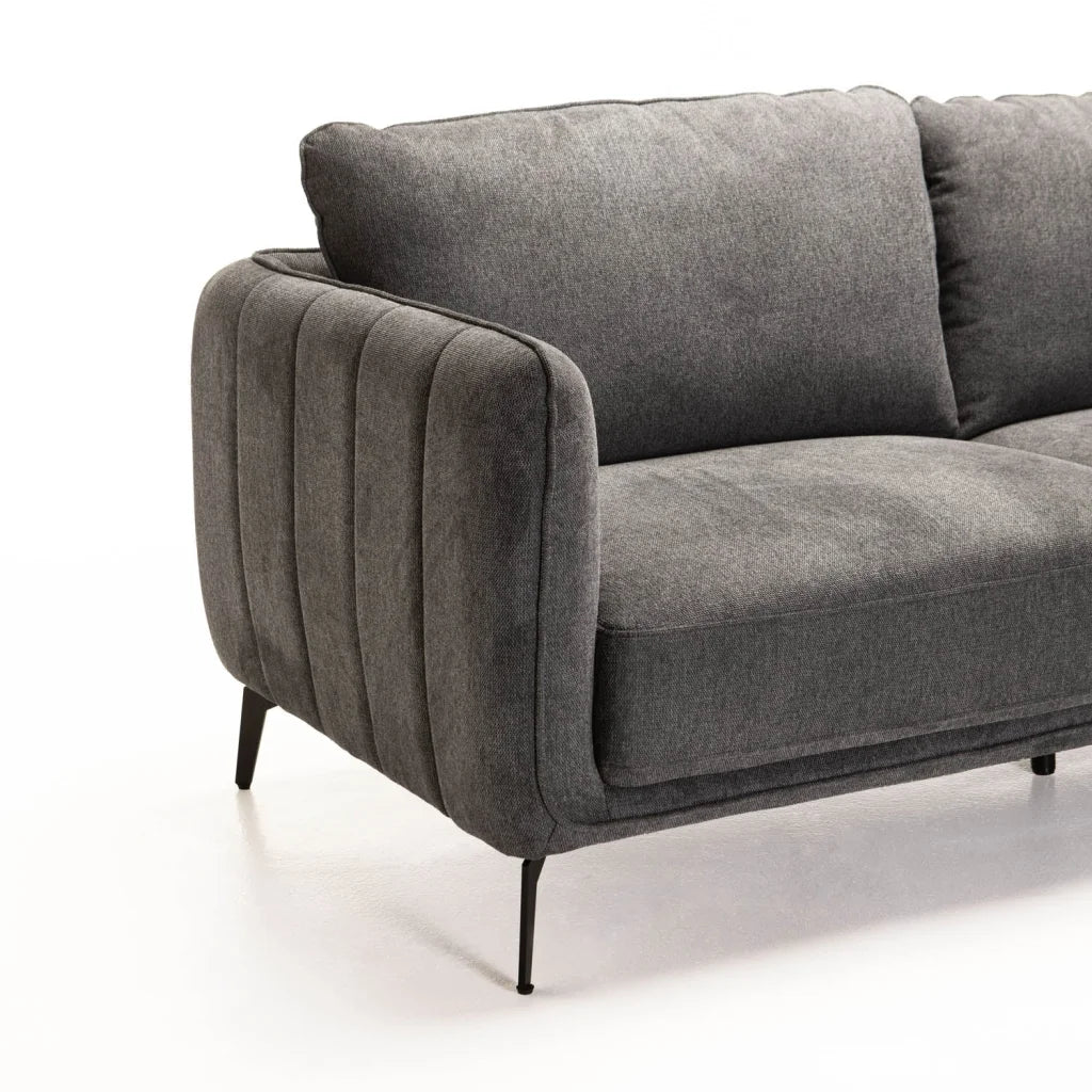 LINA FABRIC 3 SEATER COUCH