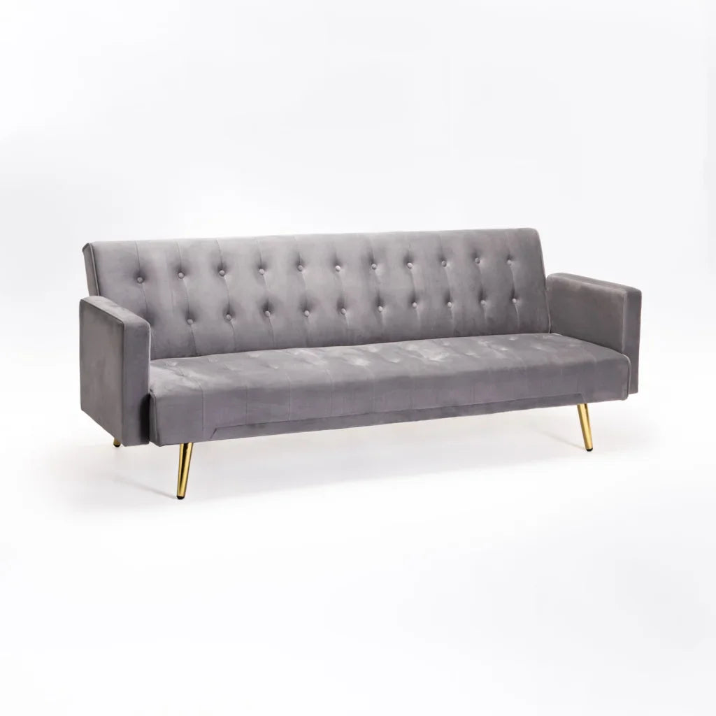 MAC VELVET SLEEPER COUCH
