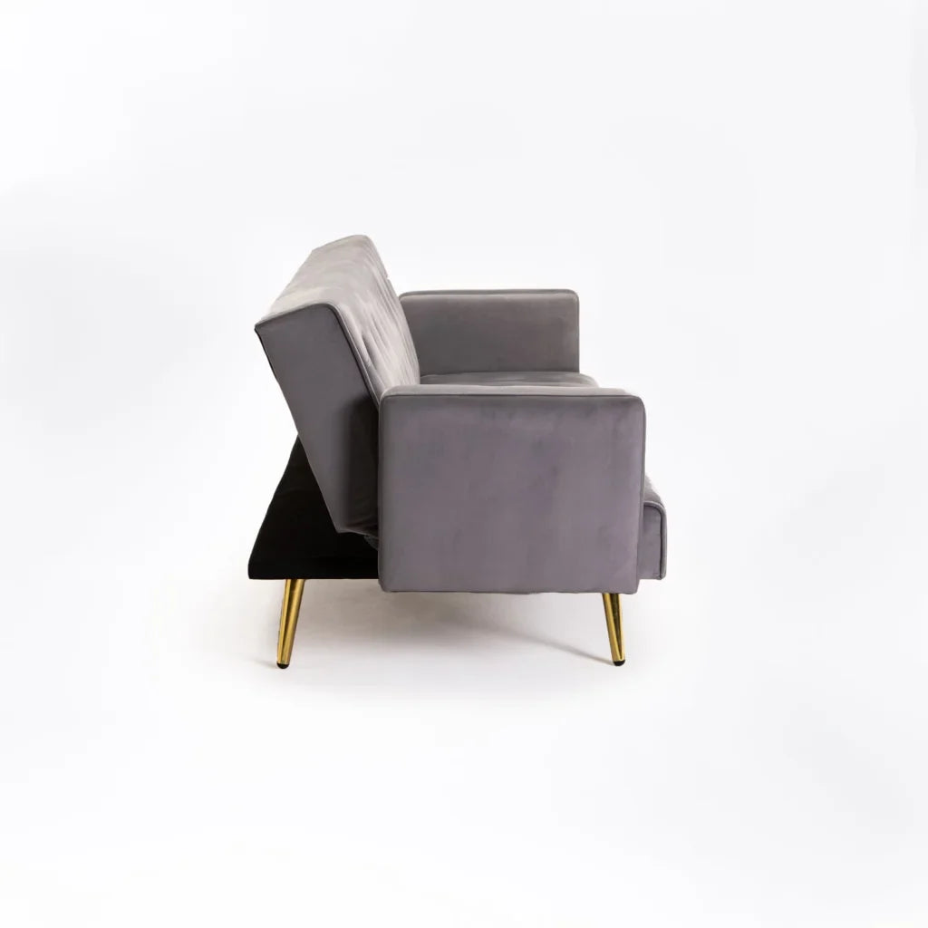 MAC VELVET SLEEPER COUCH