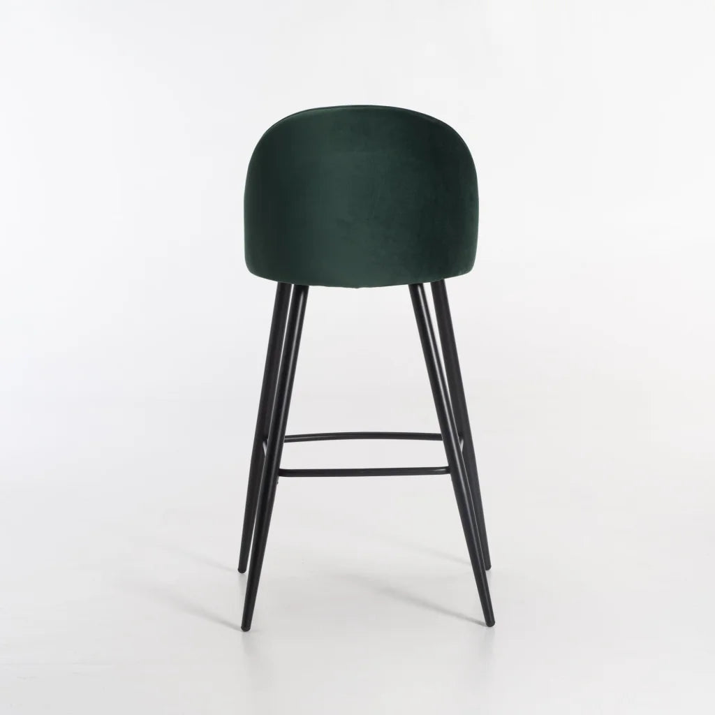 MADDIE VELVET KITCHEN STOOL