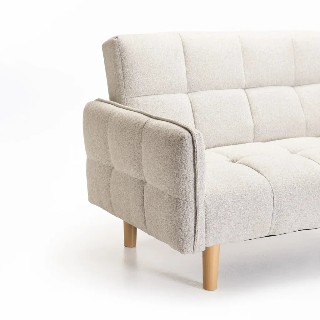 MAZ FABRIC SLEEPER COUCH - 2 LEG OPTION