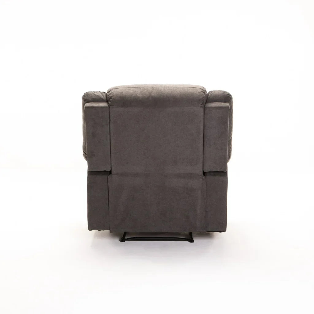 OLI FABRIC ARMCHAIR RECLINER - DARK GREY