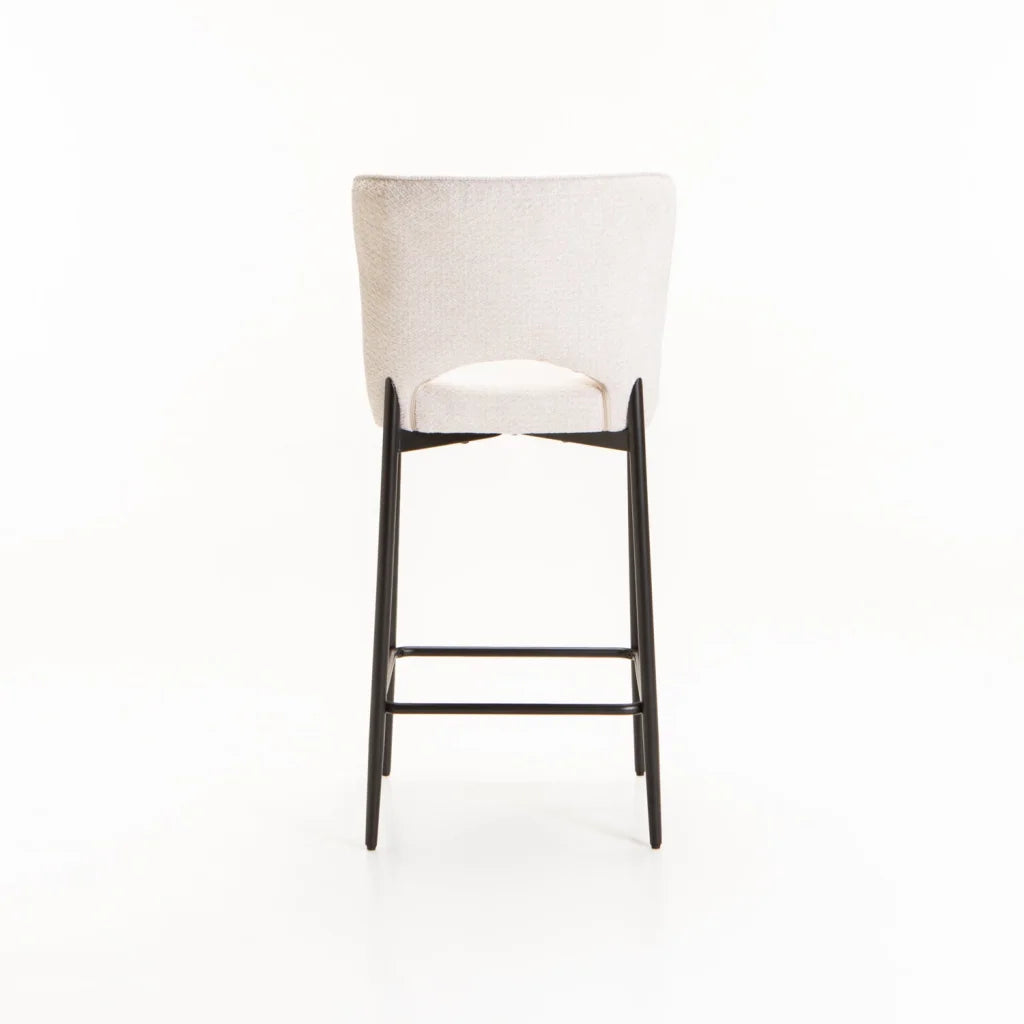 PAVIA FABRIC KITCHEN STOOL