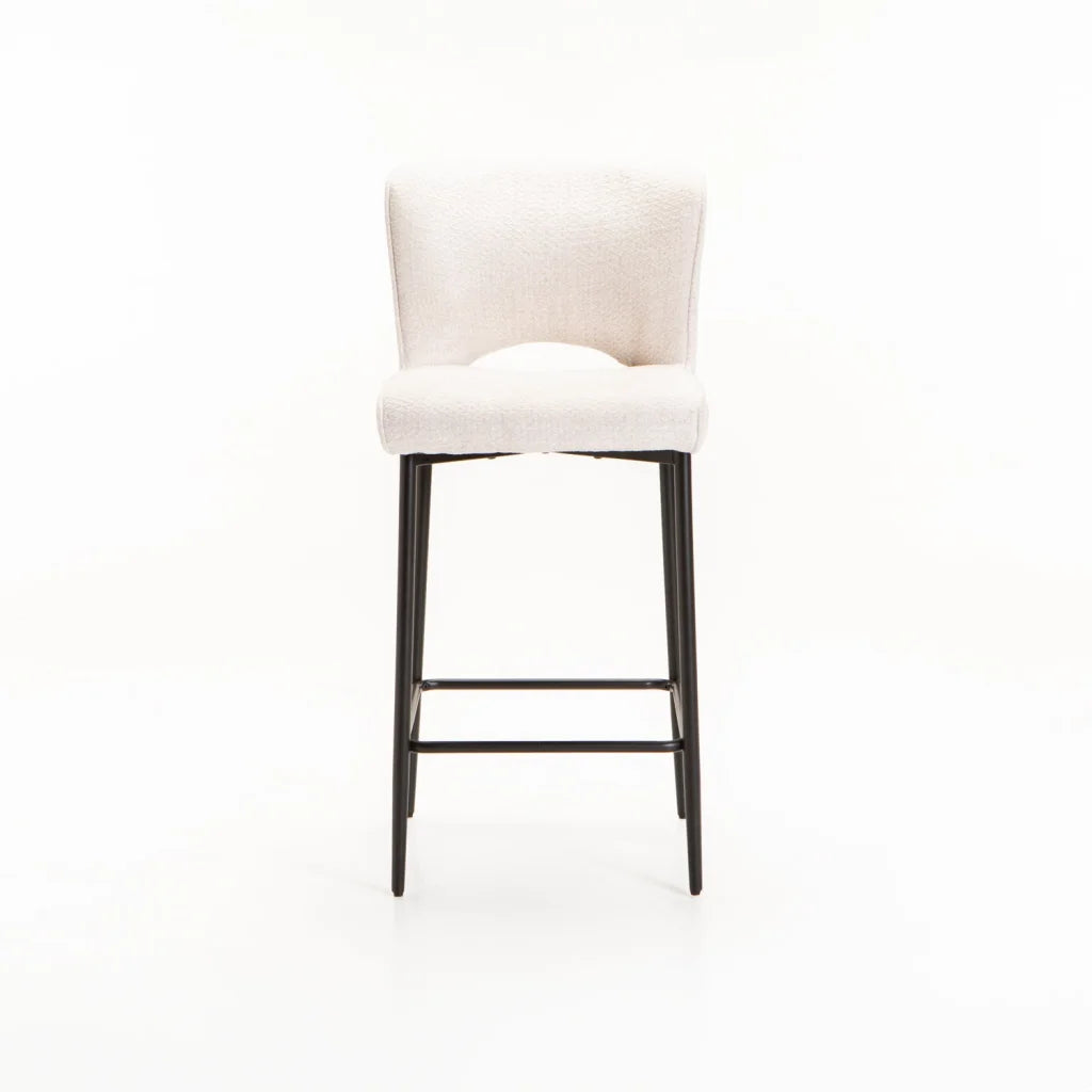 PAVIA FABRIC KITCHEN STOOL