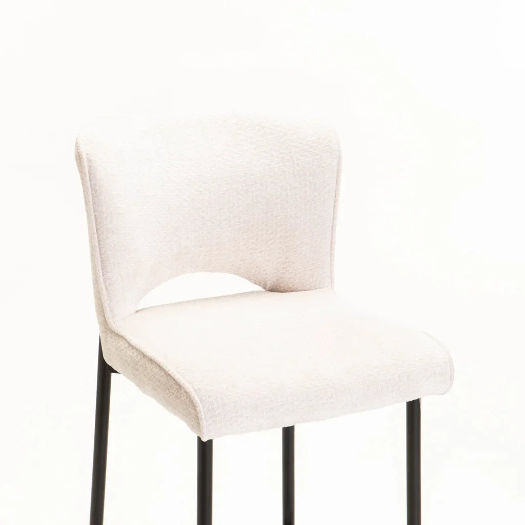 PAVIA FABRIC KITCHEN STOOL