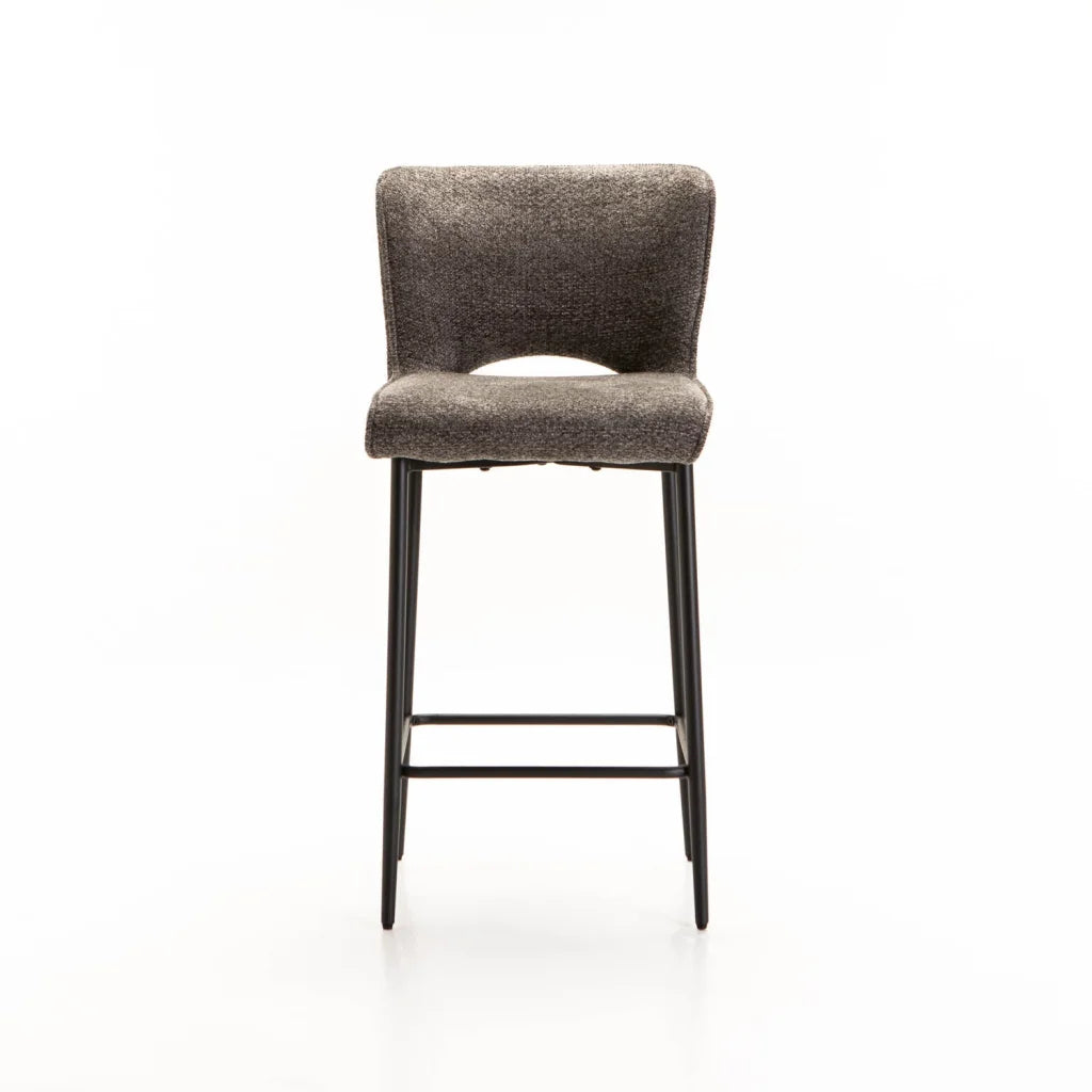 PAVIA FABRIC KITCHEN STOOL