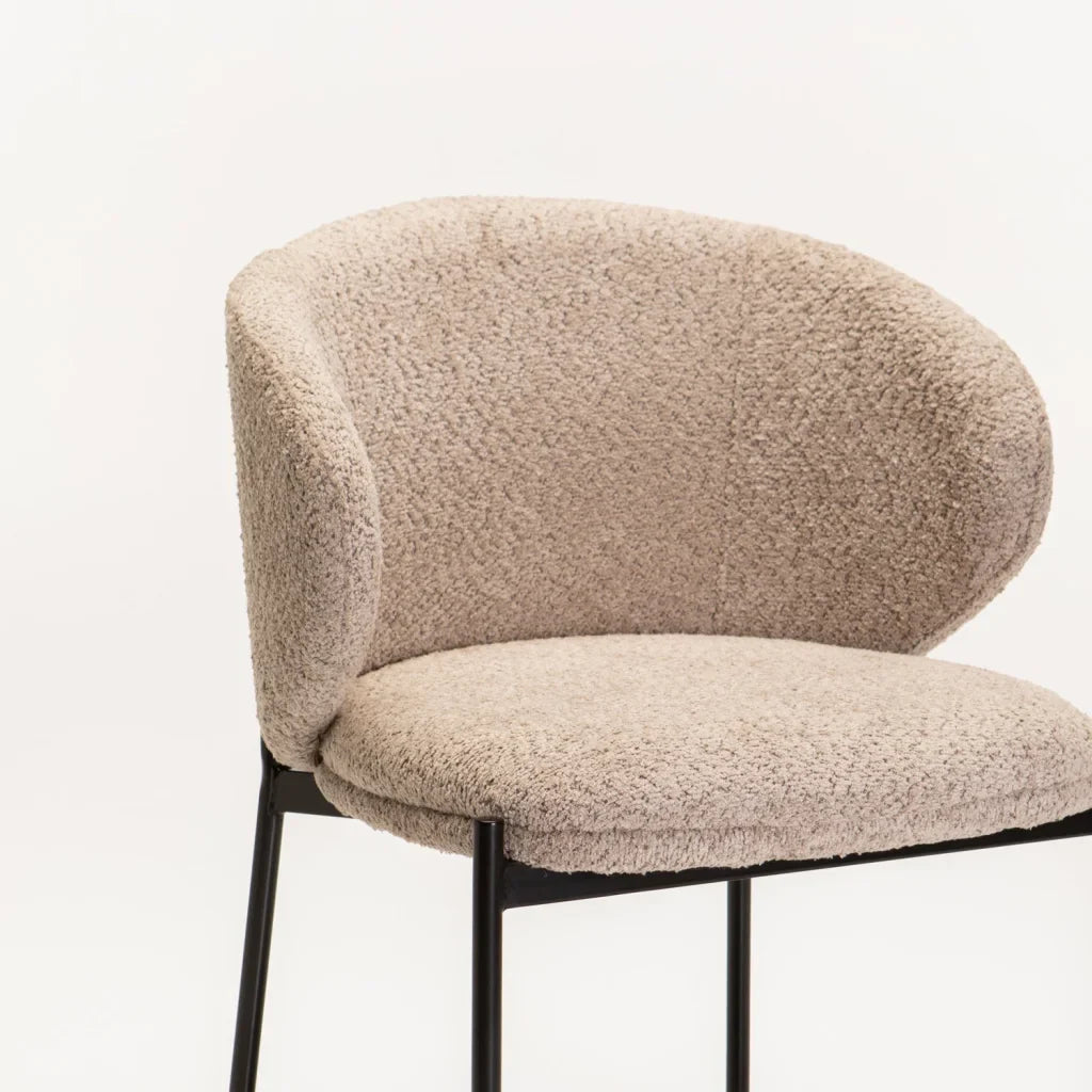 PHOEBE FABRIC DINING CHAIR