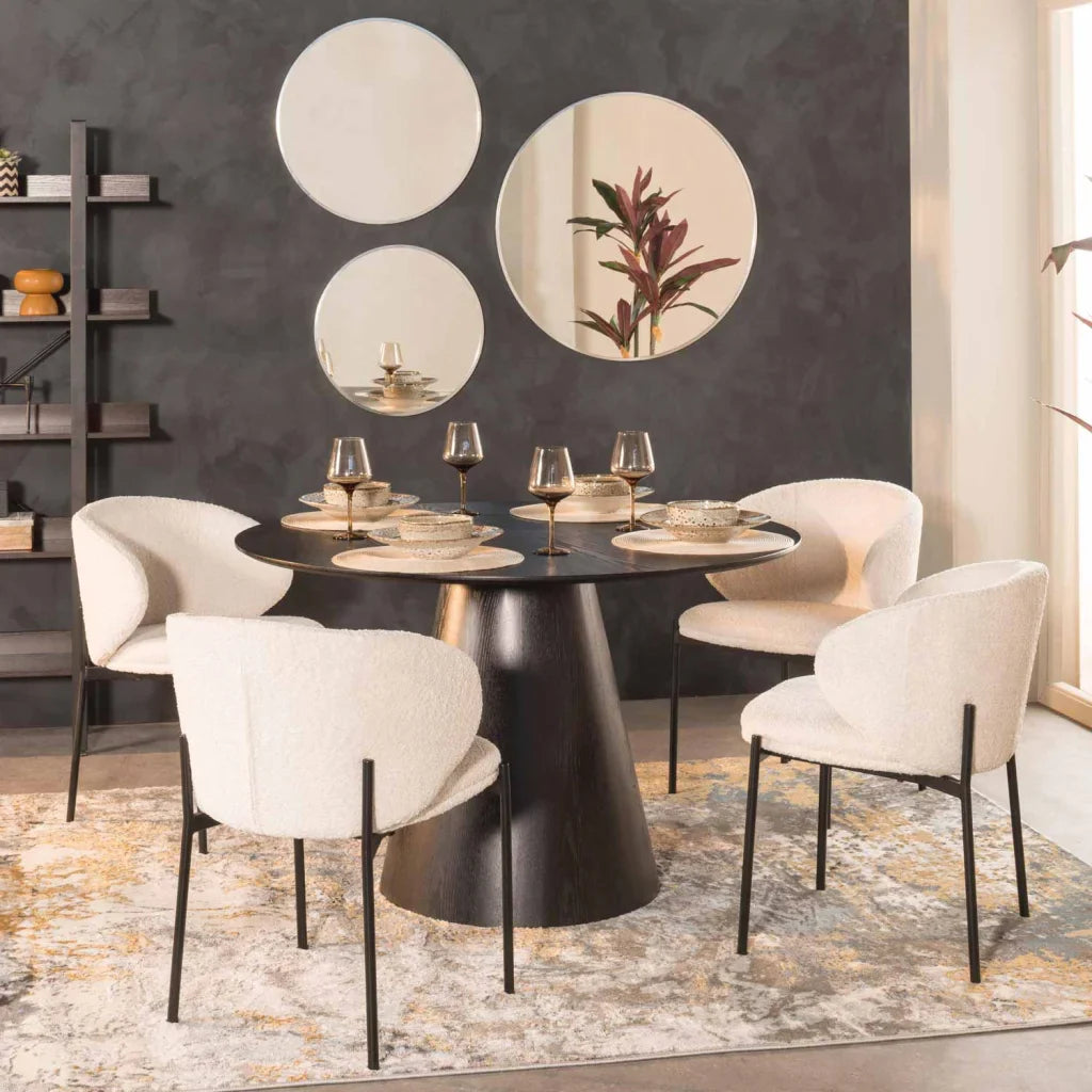 PHOEBE FABRIC DINING CHAIR