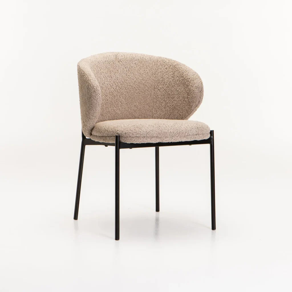 PHOEBE FABRIC DINING CHAIR