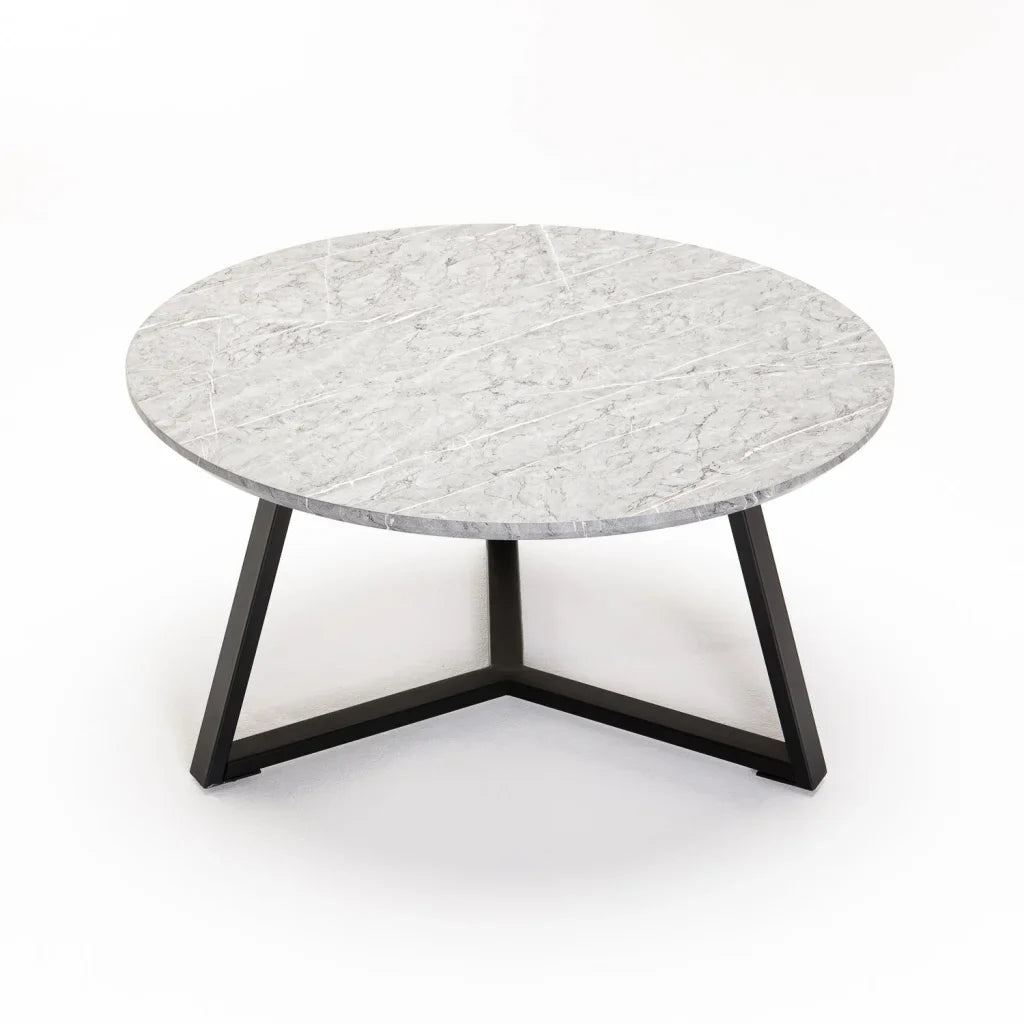 POPPY 80cm ROUND COFFEE TABLE