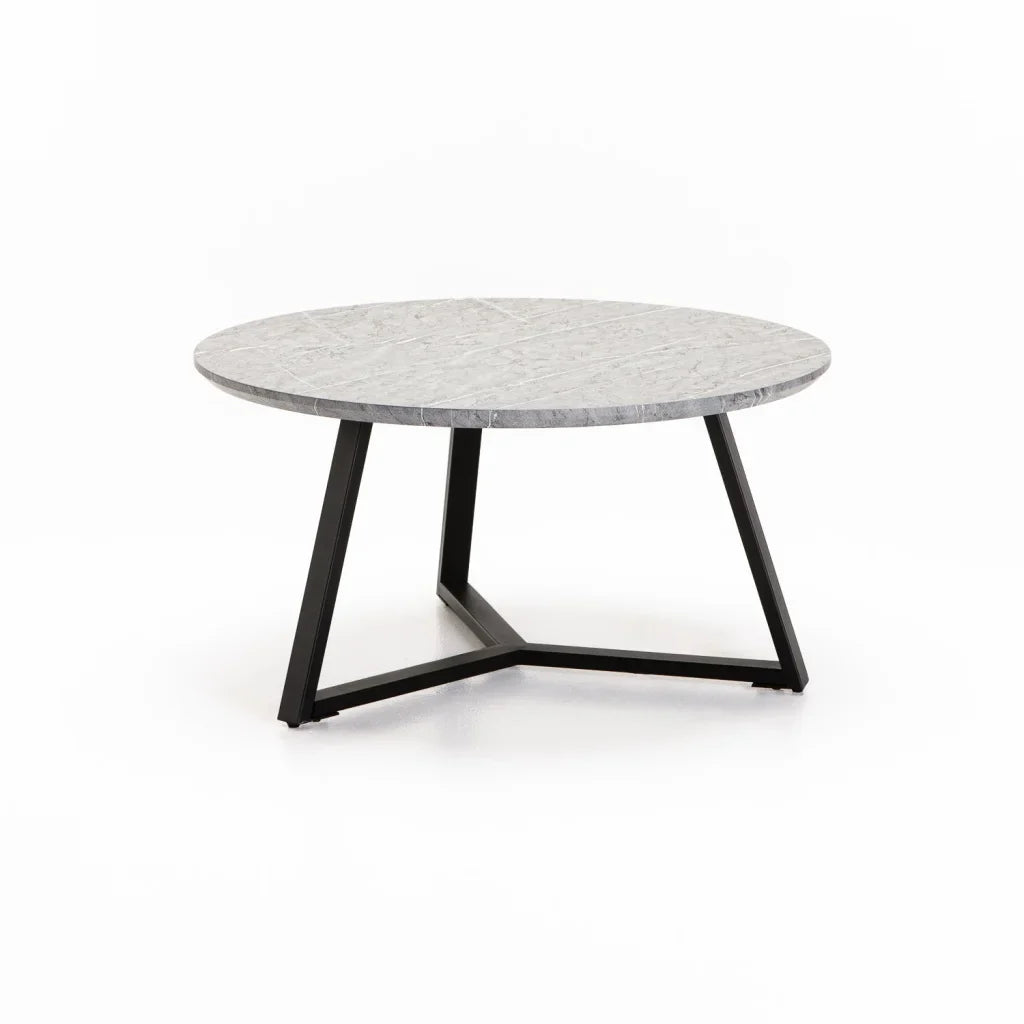 POPPY 80cm ROUND COFFEE TABLE