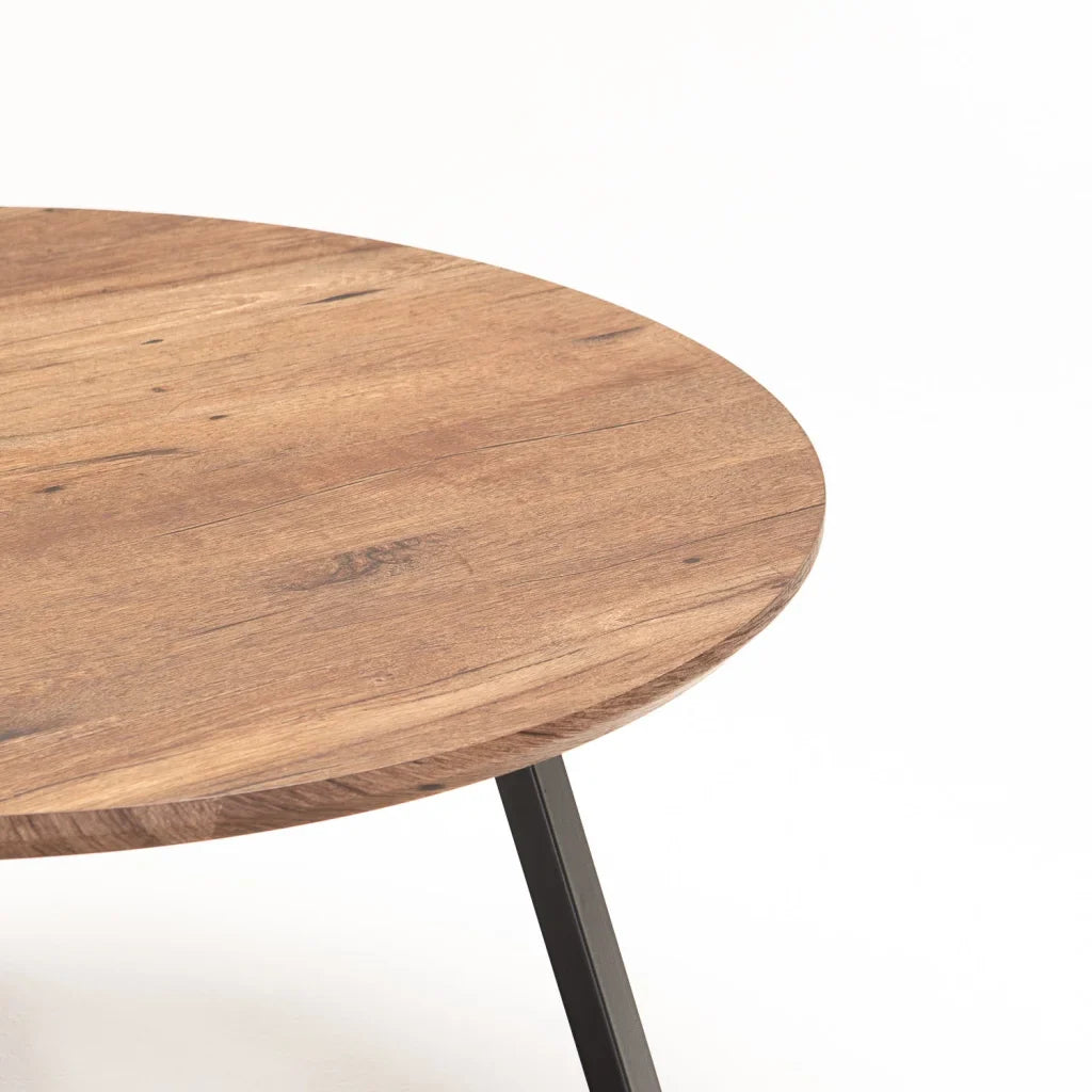 POPPY 80cm ROUND COFFEE TABLE