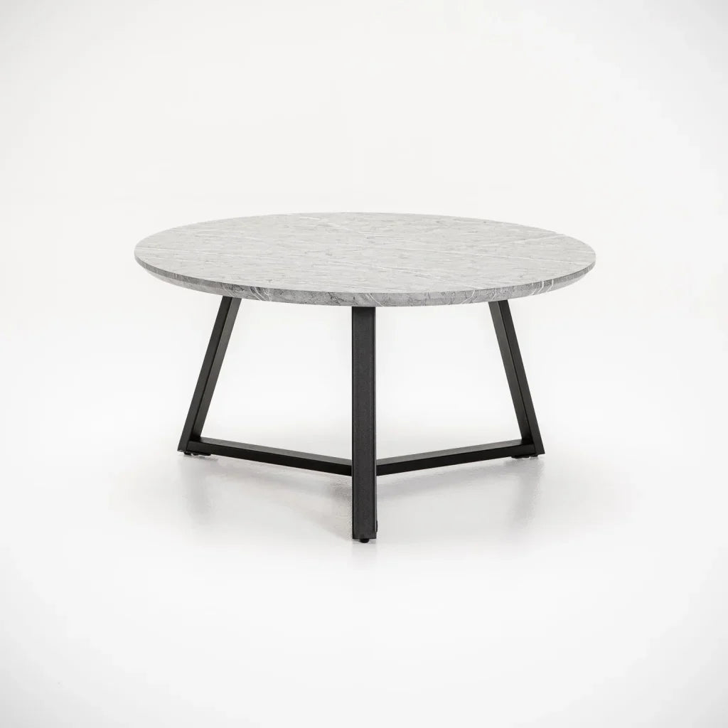 POPPY 80cm ROUND COFFEE TABLE