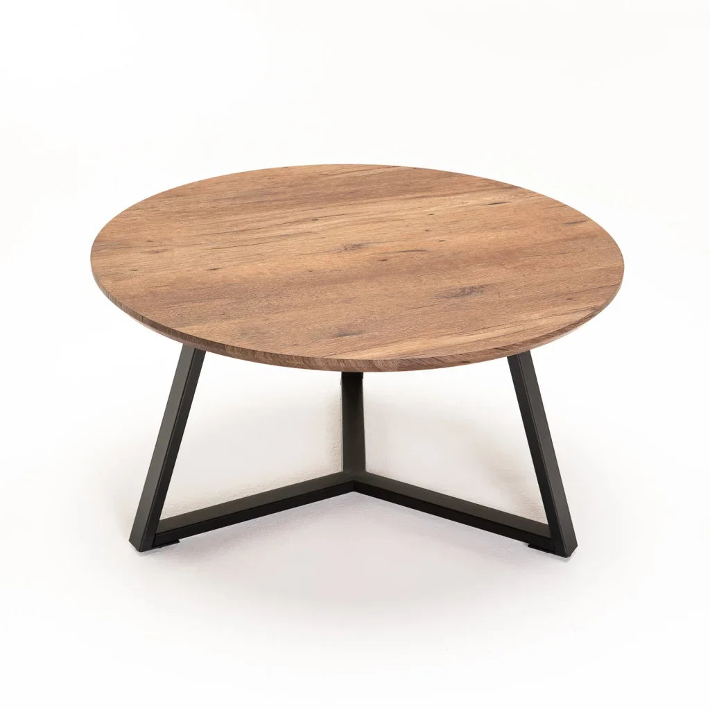POPPY 80cm ROUND COFFEE TABLE