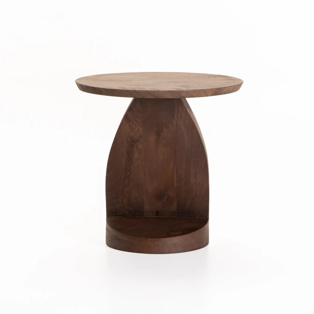 PRIYA SOLID WOOD SIDE TABLE