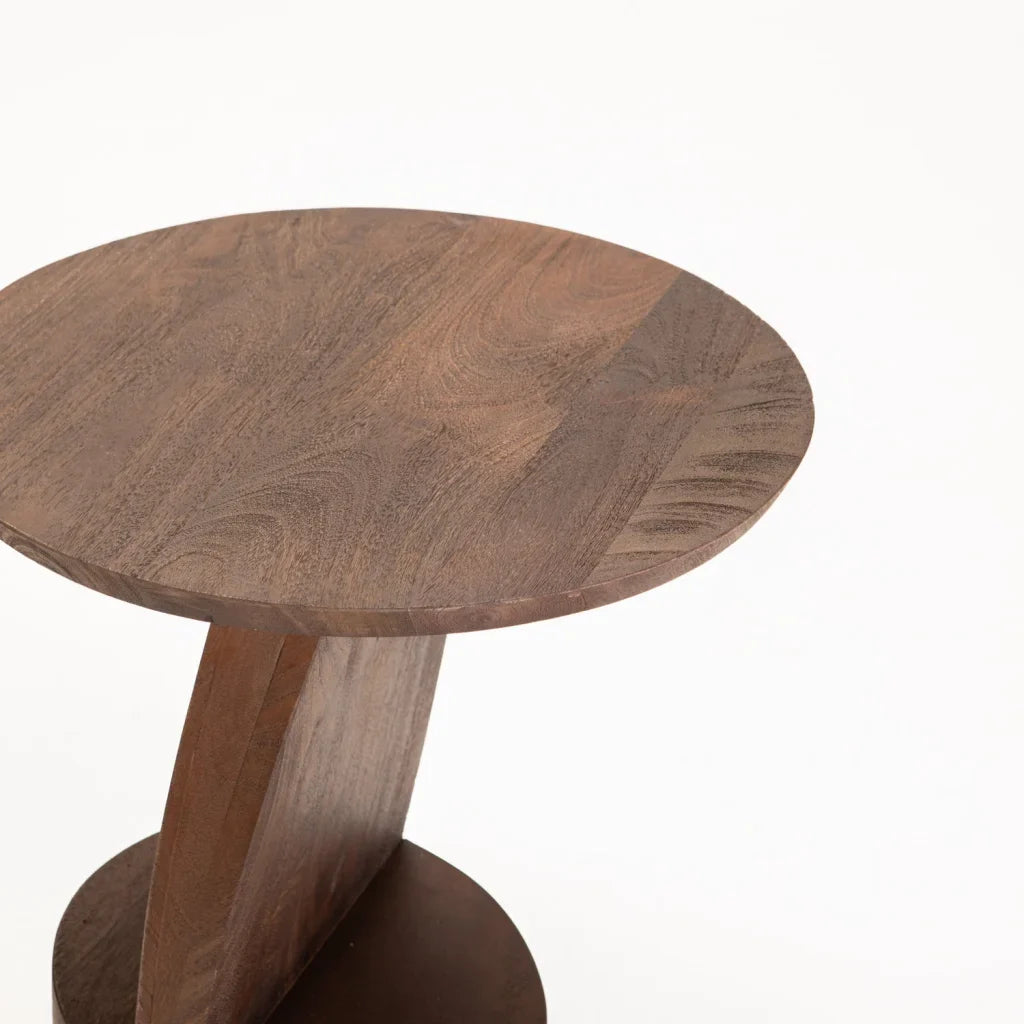 PRIYA SOLID WOOD SIDE TABLE