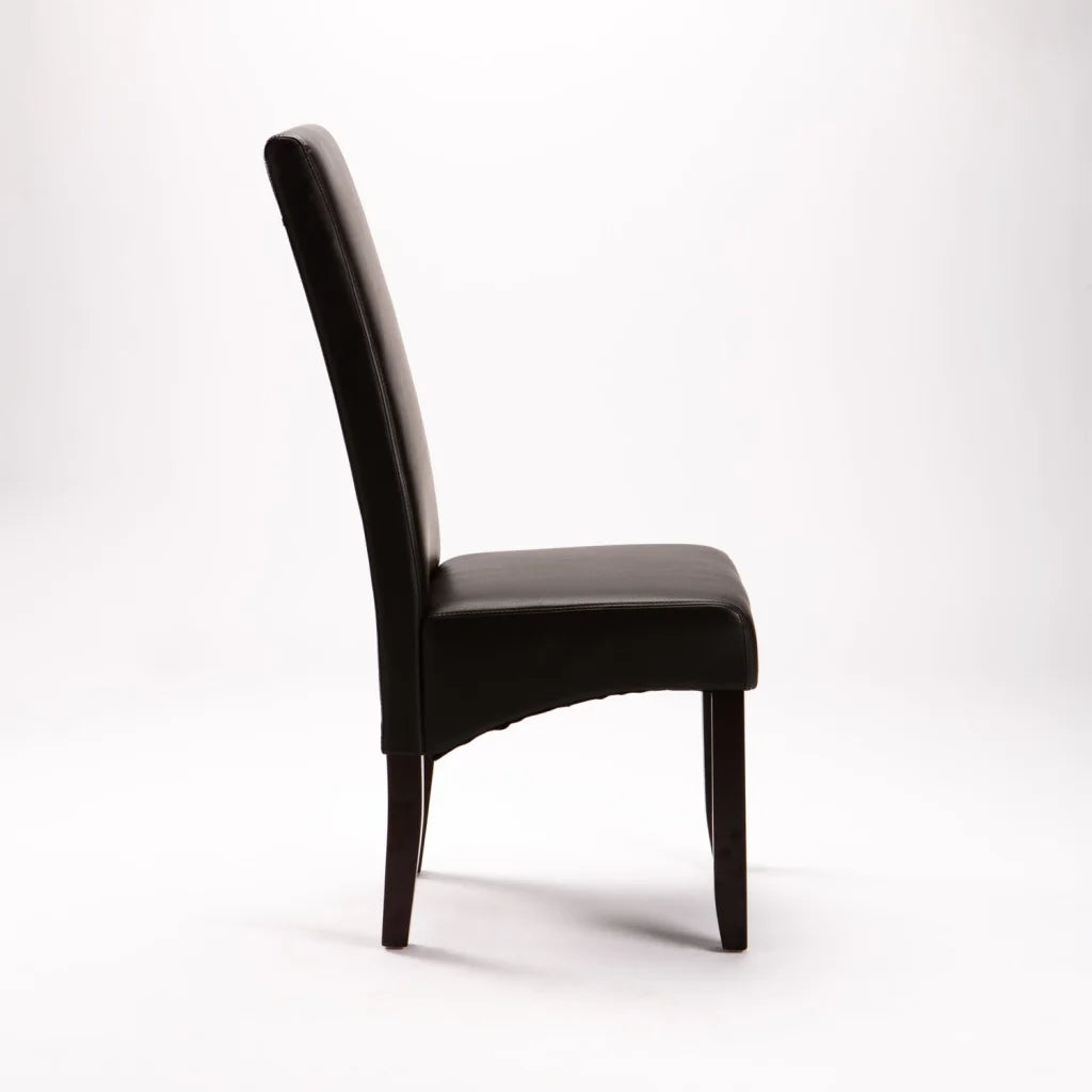 REX LEATHER TOUCH DINING CHAIR