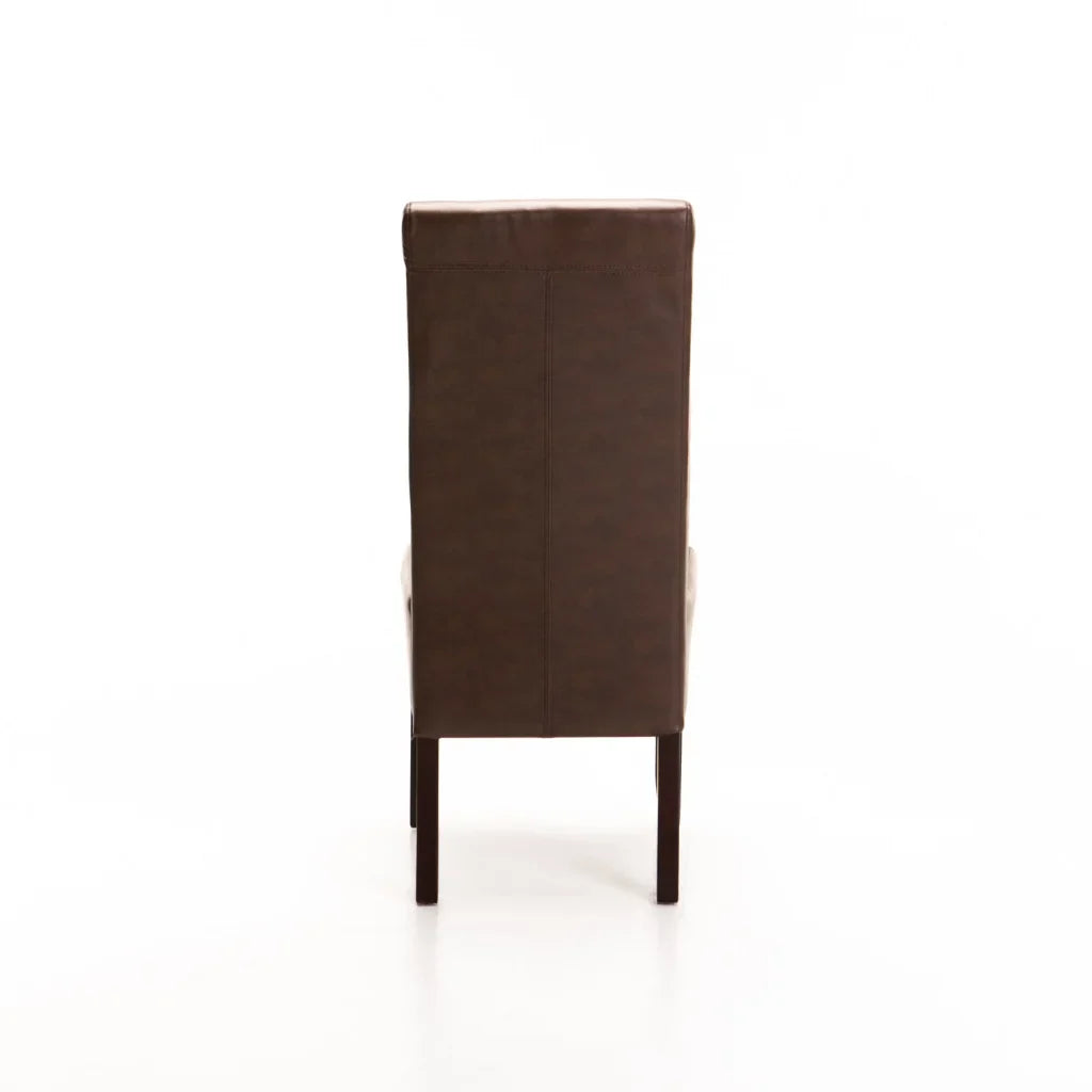 REX LEATHER TOUCH DINING CHAIR