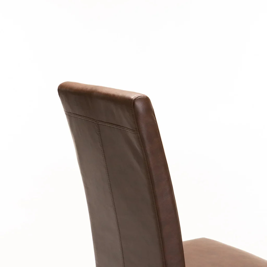 REX LEATHER TOUCH DINING CHAIR