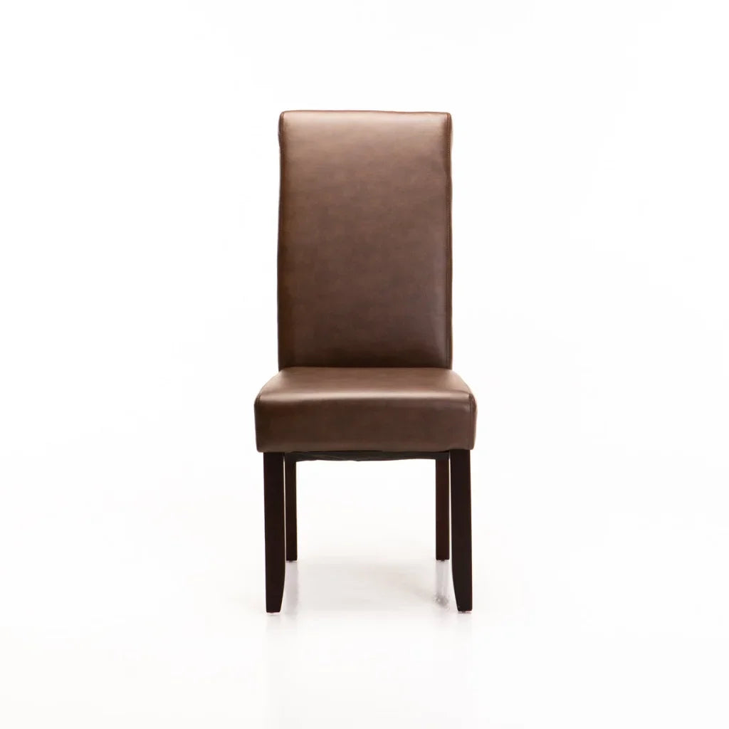 REX LEATHER TOUCH DINING CHAIR