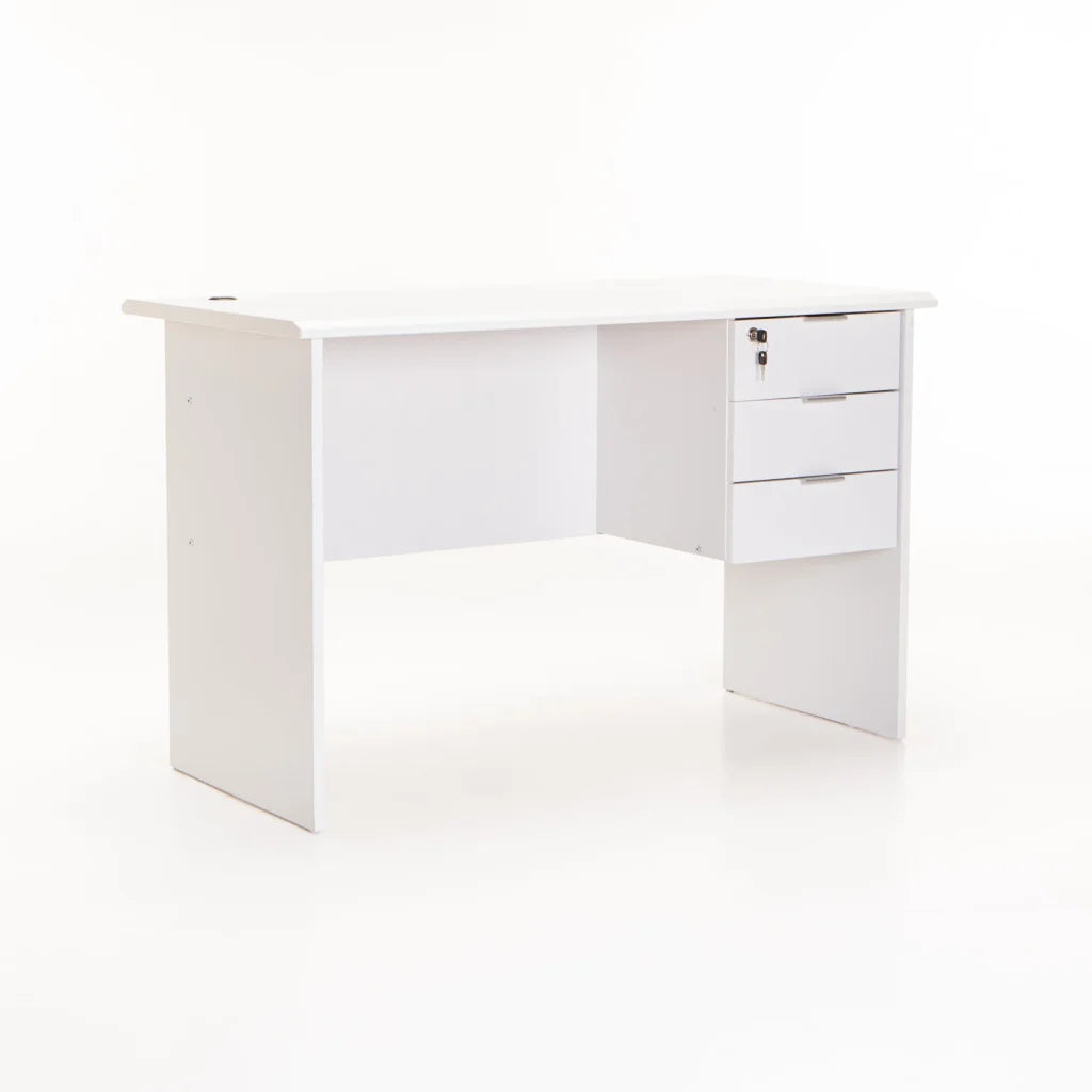 SOHO 120cm DELUXE 3 DRAWER DESK